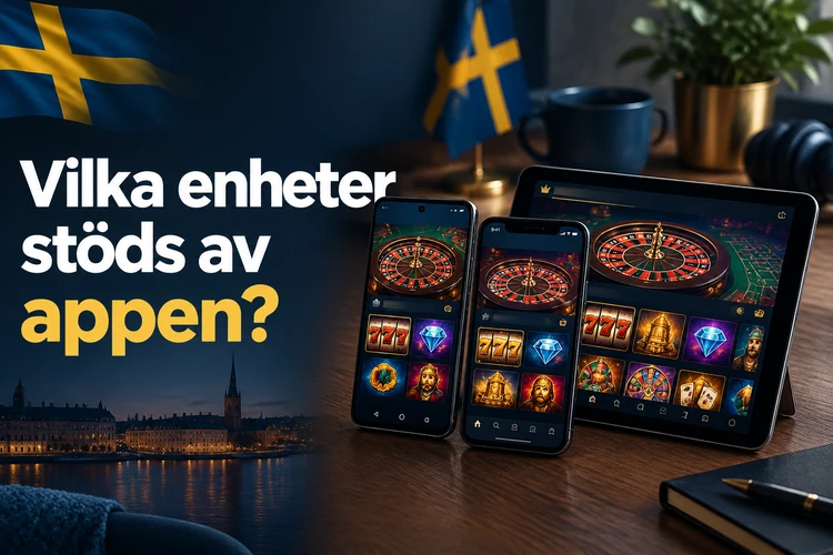 Vilka enheter stöds av appen?