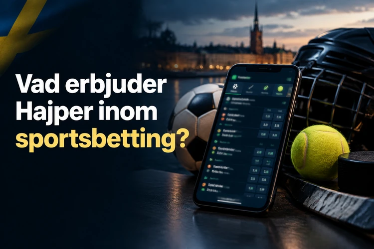 Vad erbjuder Hajper inom sportsbetting?