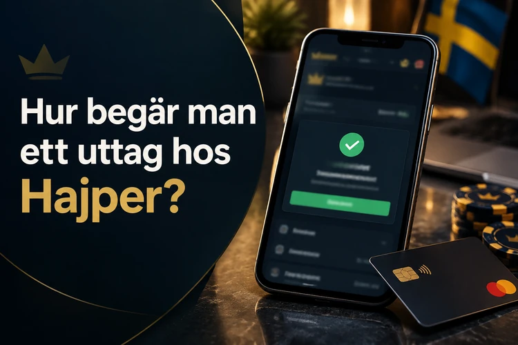 Hur begär man ett uttag hos Hajper?